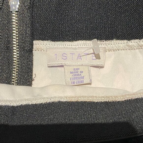 1.STATE Mesh Skirt with Stretchy Floral Print Lining Size Small - Picture 4 of 8